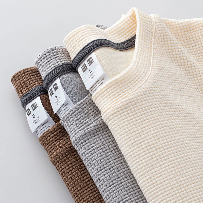 Men T-shirt Casual Short-sleeved Tshirt Round Neck Youth t shirts Korean Plain Color Tshirt Fashion Popular t shirt